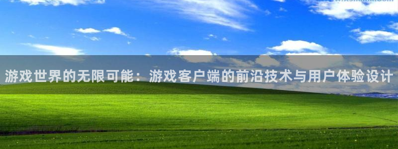 沐鸣娱乐2是正规平台么：游戏世界的无限可能：游戏客户端的前沿技术与用户体验设计