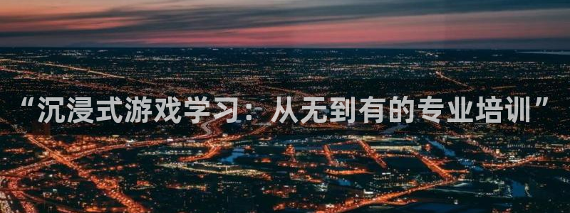 沐鸣2官网：“沉浸式游戏学习：从无到有的专业培训”