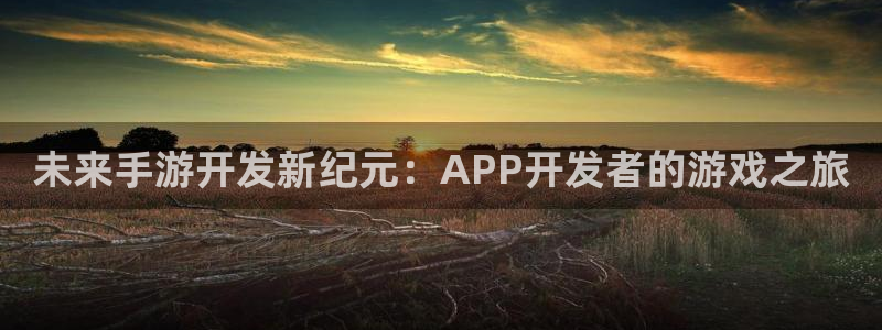 沐鸣娱乐2如何找回密码：未来手游开发新纪元：APP开发者的游戏之旅